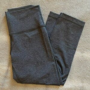 Lululemon Wunder Under Leggings Size 8 Gray
